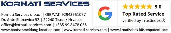 signatur kornati services mit google bewertung